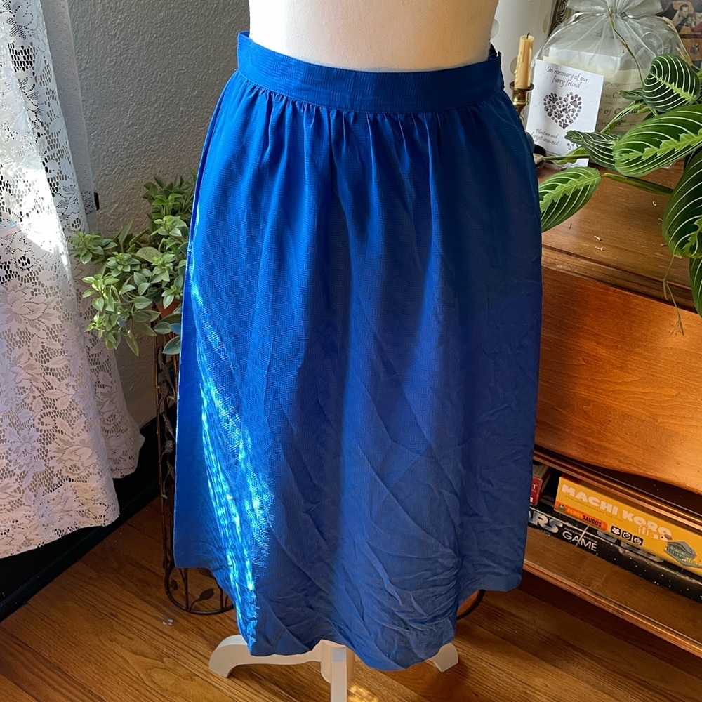 Vintage 1980s Silk skirt